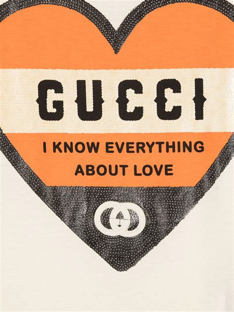 gucci i know everything about love